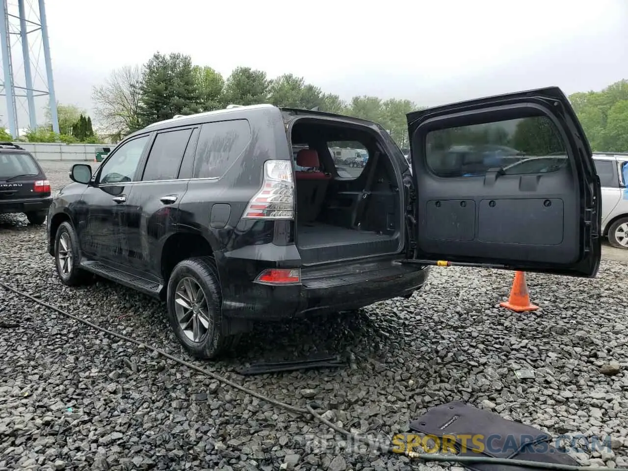 2 fotografías del automóvil dañado JTJAM7BX2M5294485 LEXUS GX 2021