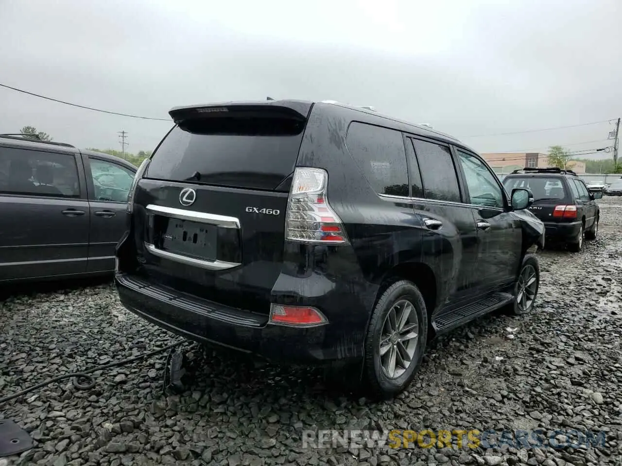 3 fotografías del automóvil dañado JTJAM7BX2M5294485 LEXUS GX 2021