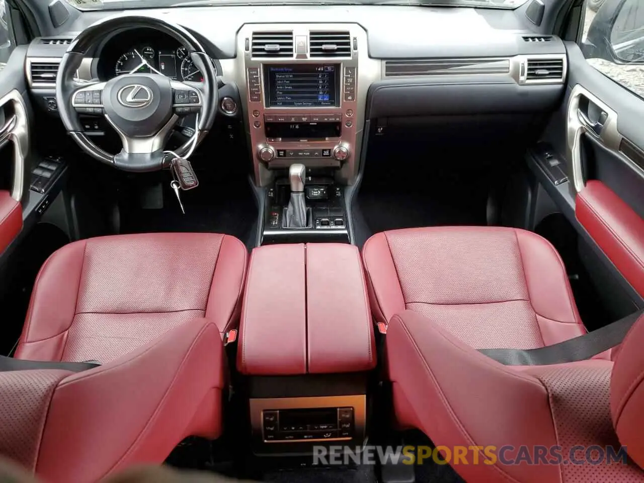 8 fotografías del automóvil dañado JTJAM7BX2M5294485 LEXUS GX 2021