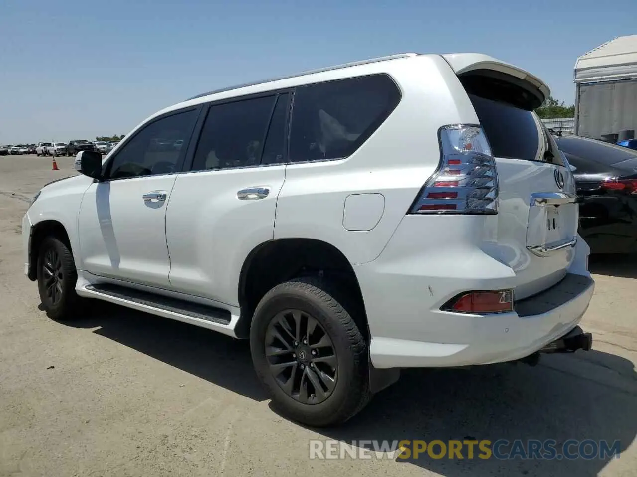 2 fotografías del automóvil dañado JTJAM7BX2M5300236 LEXUS GX 2021