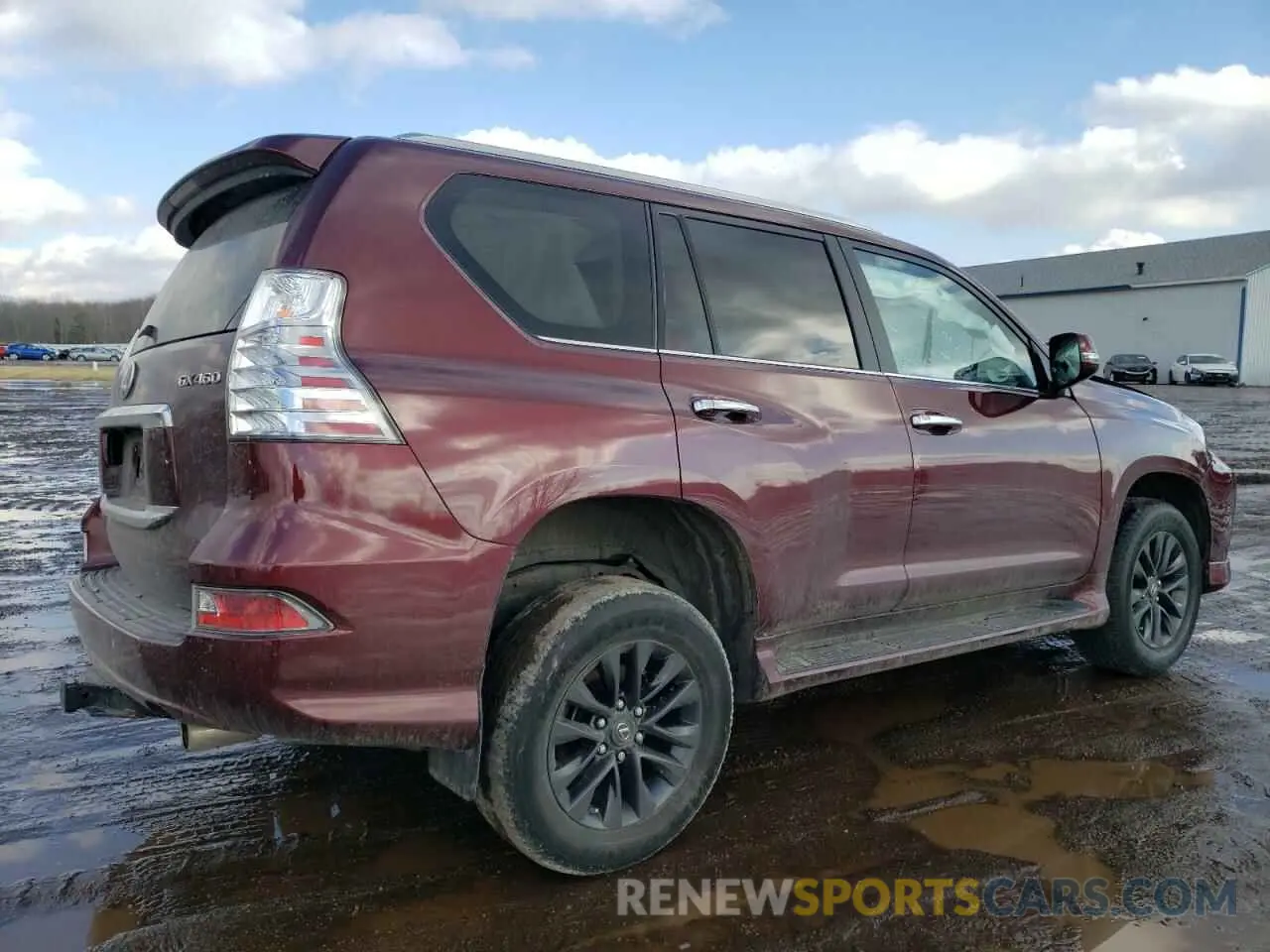 3 fotografías del automóvil dañado JTJAM7BX2M5302214 LEXUS GX 2021