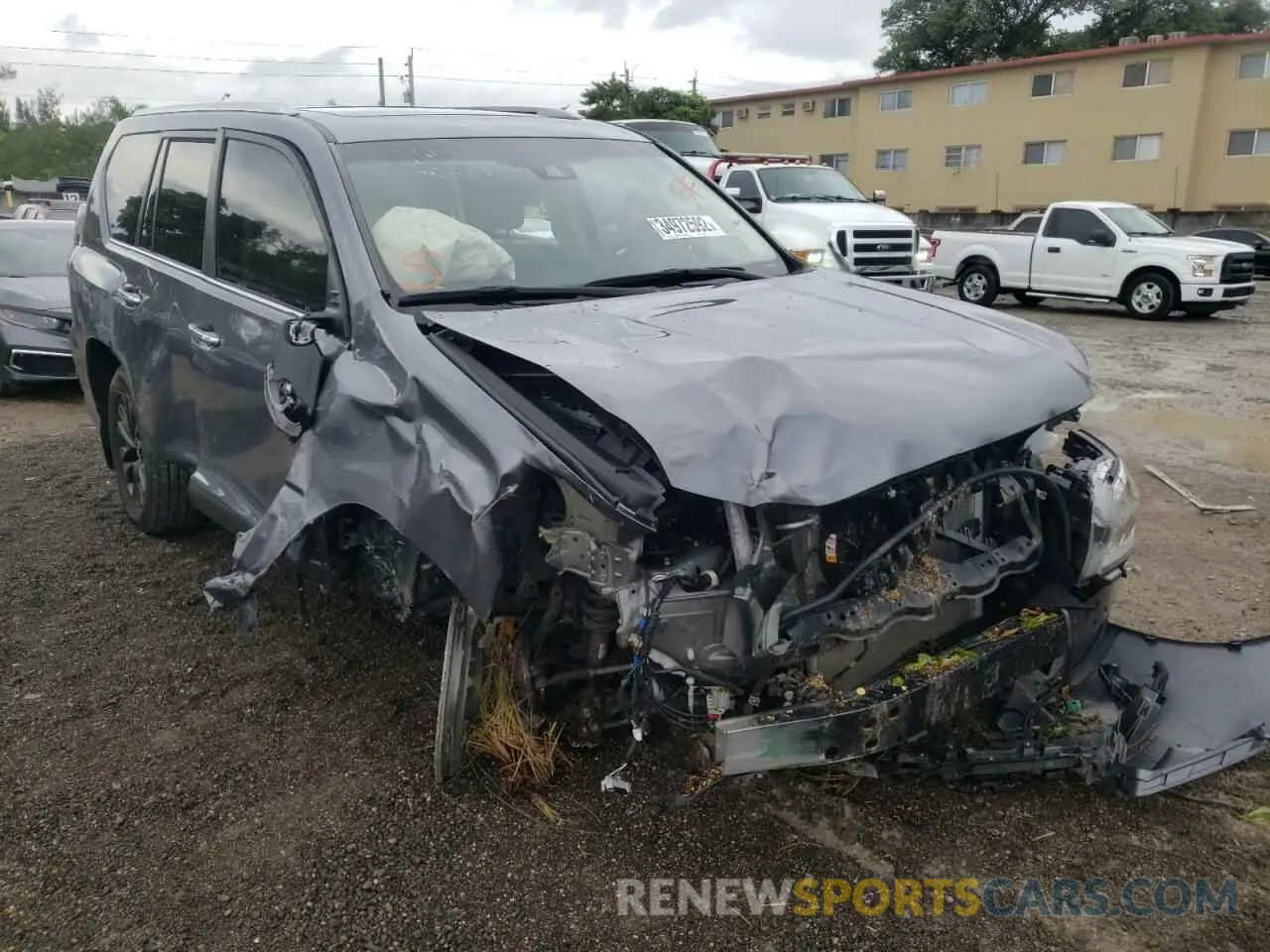 1 fotografías del automóvil dañado JTJAM7BX3M5270843 LEXUS GX 2021