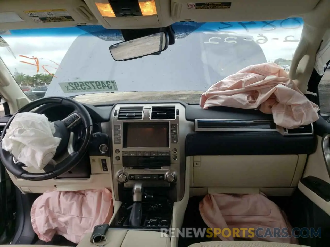 9 fotografías del automóvil dañado JTJAM7BX3M5270843 LEXUS GX 2021
