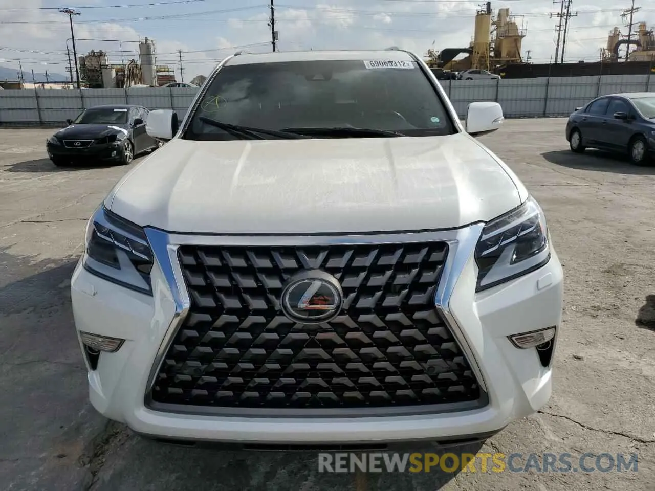 5 fotografías del automóvil dañado JTJAM7BX3M5280031 LEXUS GX 2021