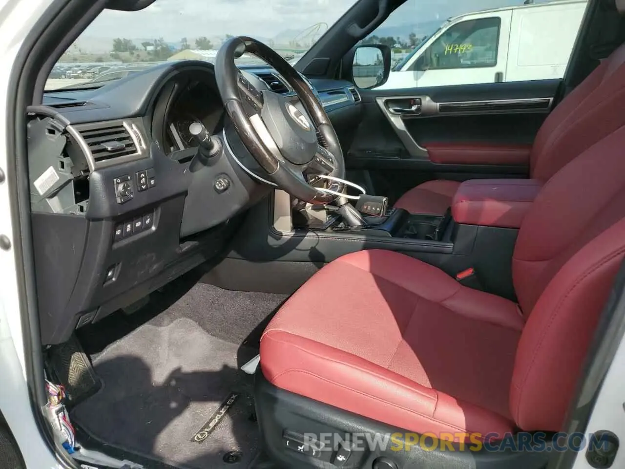 7 fotografías del automóvil dañado JTJAM7BX3M5280031 LEXUS GX 2021