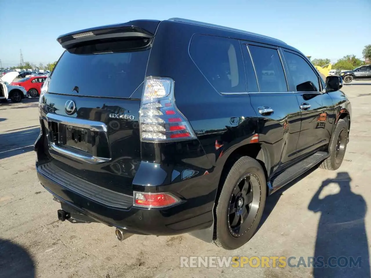 4 fotografías del automóvil dañado JTJAM7BX3M5281602 LEXUS GX 2021