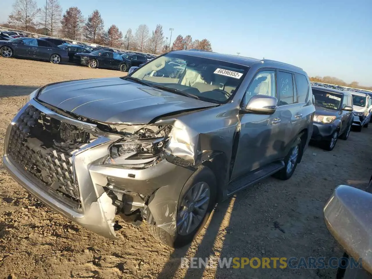 1 fotografías del automóvil dañado JTJAM7BX3M5283866 LEXUS GX 2021
