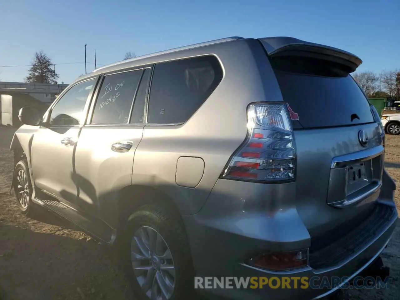 2 fotografías del automóvil dañado JTJAM7BX3M5283866 LEXUS GX 2021