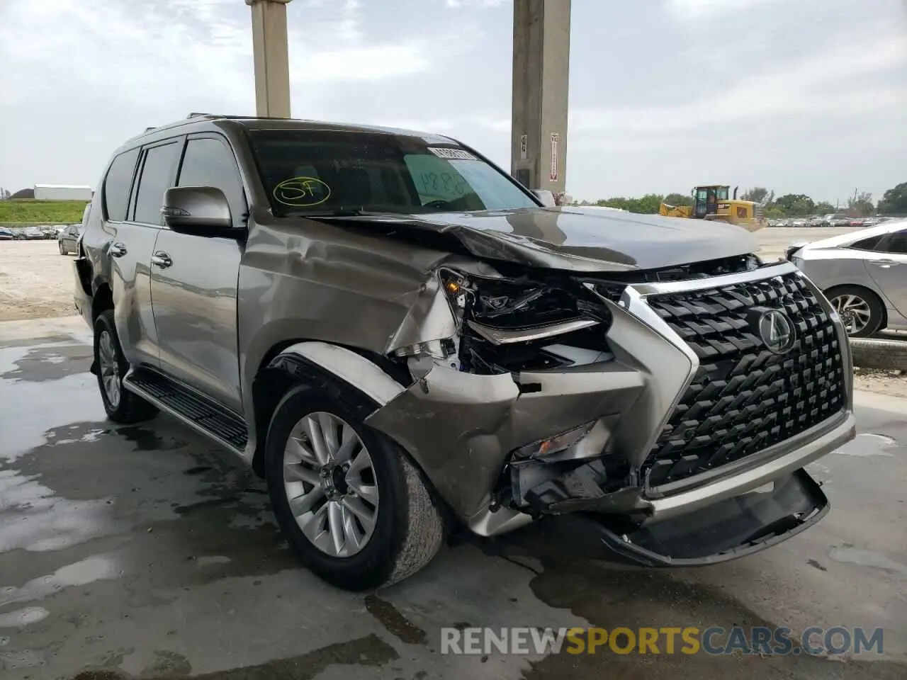 1 fotografías del automóvil dañado JTJAM7BX3M5286704 LEXUS GX 2021