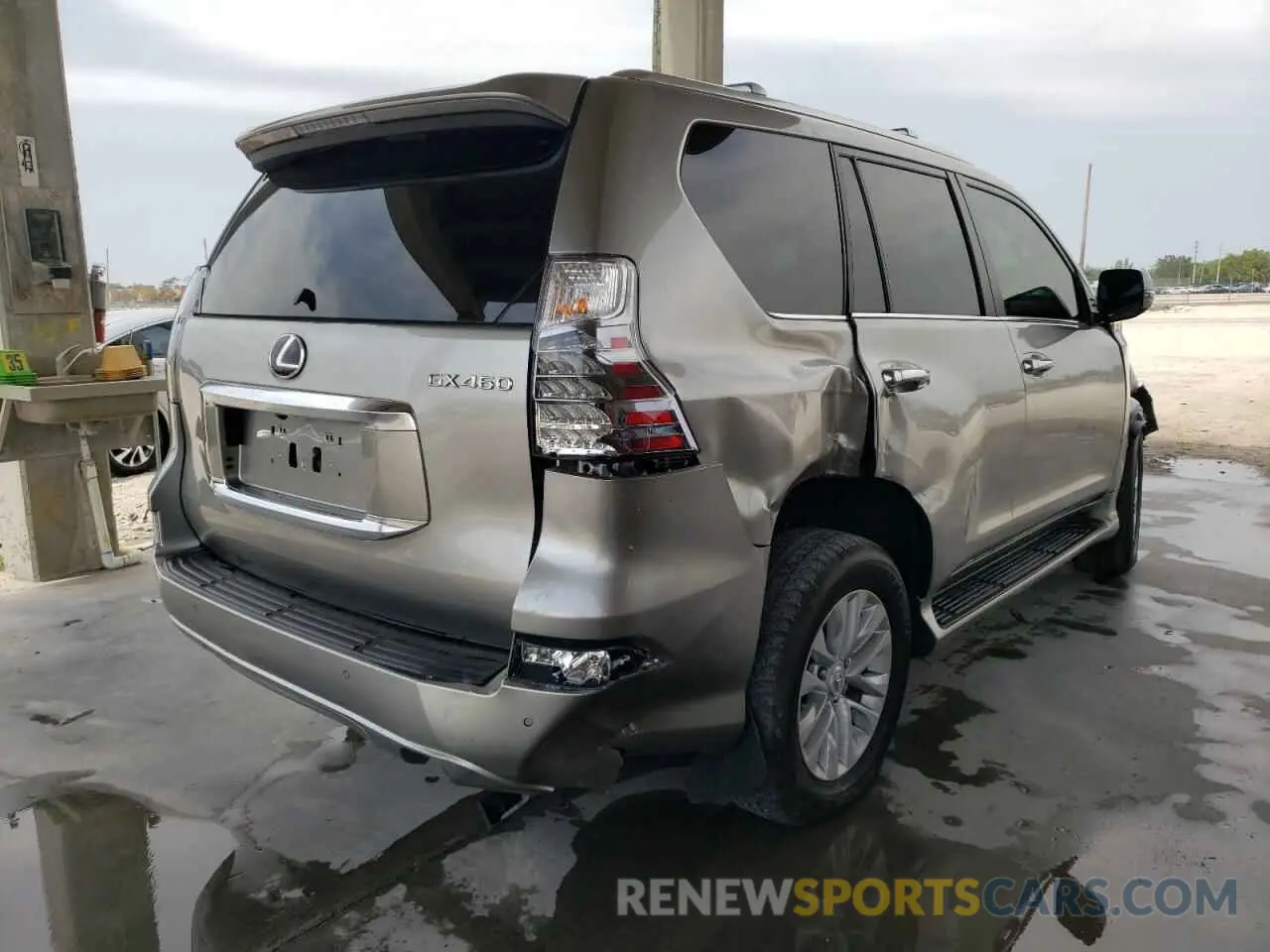 4 fotografías del automóvil dañado JTJAM7BX3M5286704 LEXUS GX 2021