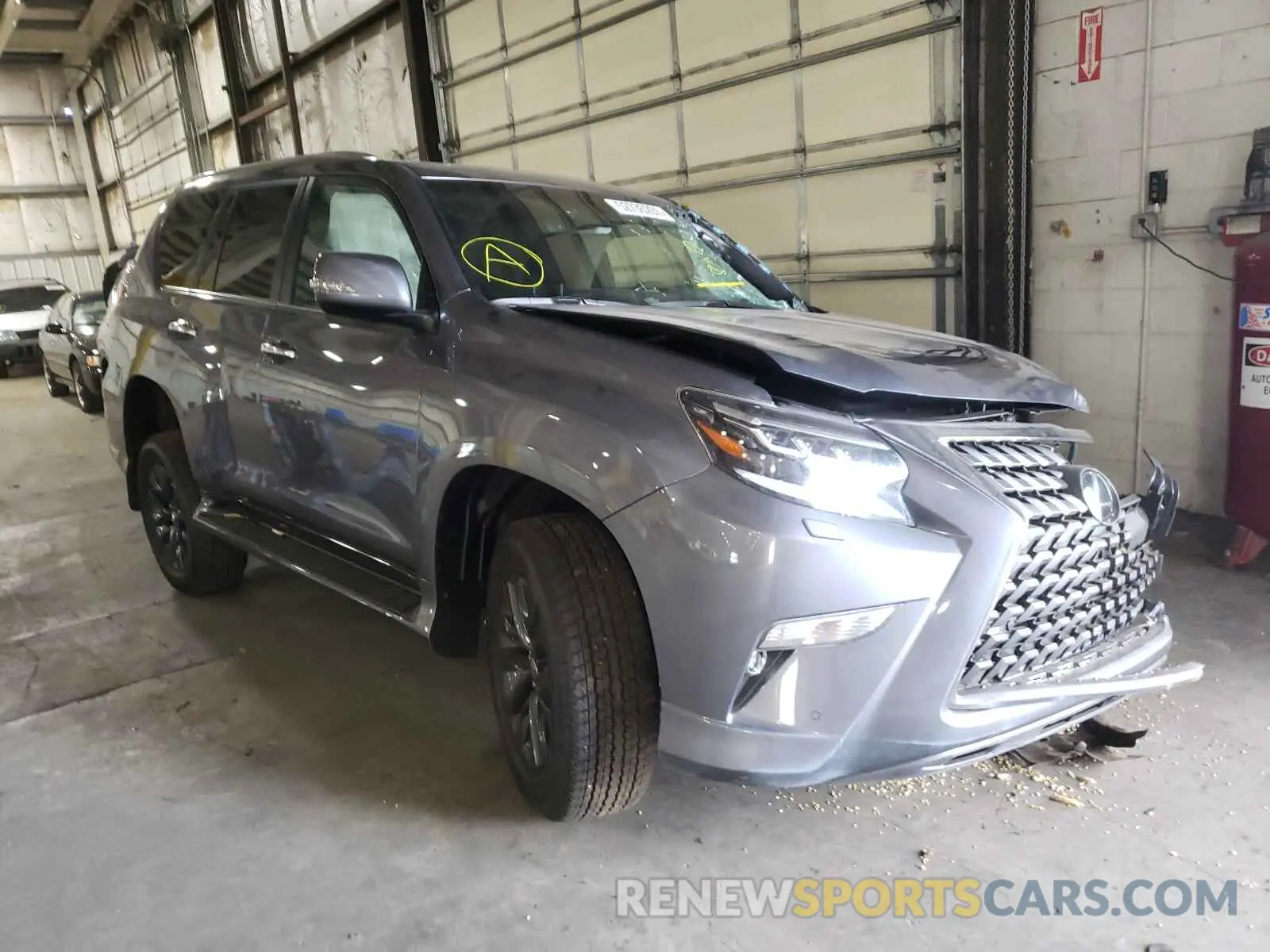 1 fotografías del automóvil dañado JTJAM7BX3M5293670 LEXUS GX 2021