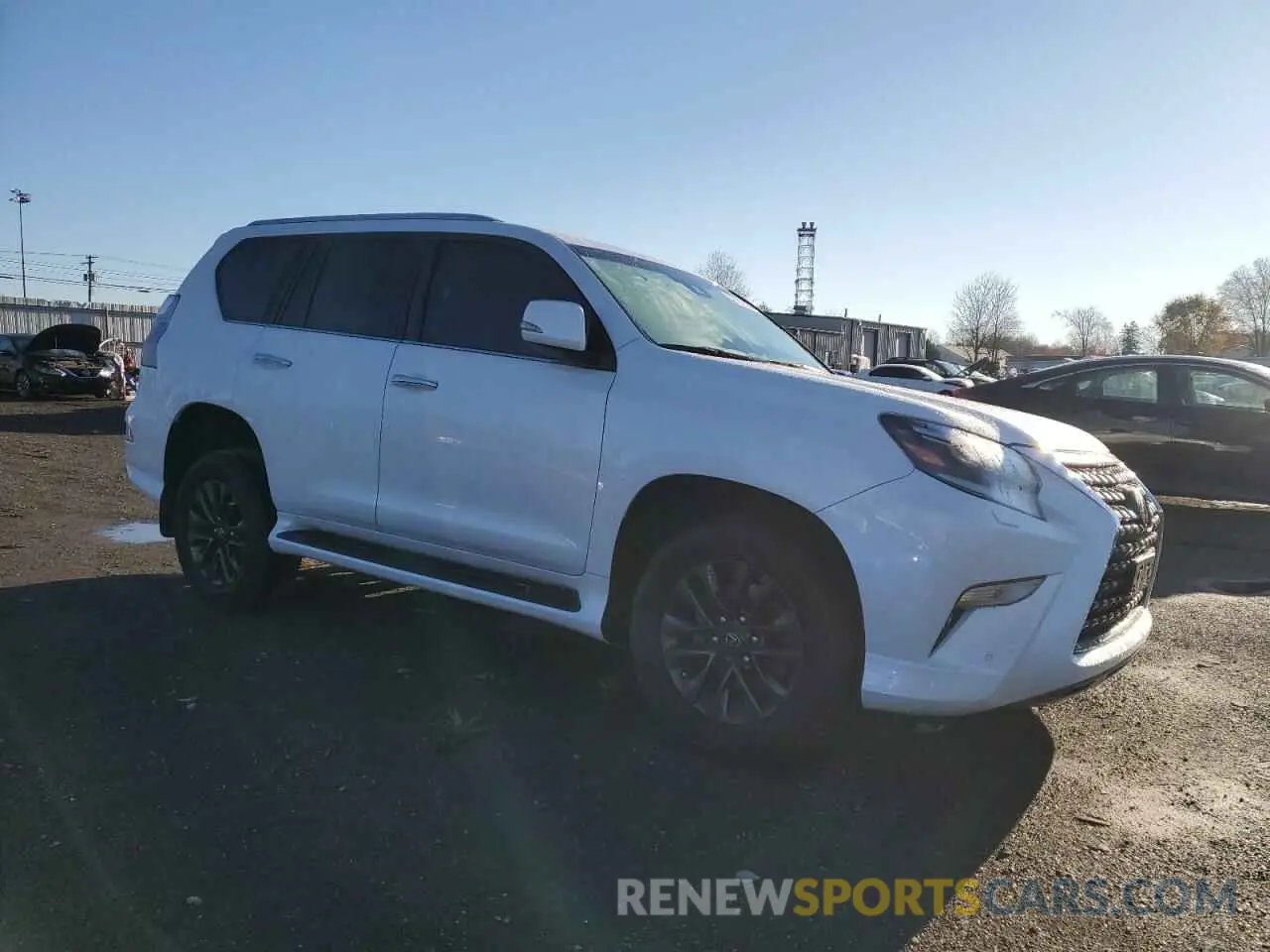 4 fotografías del automóvil dañado JTJAM7BX3M5299775 LEXUS GX 2021