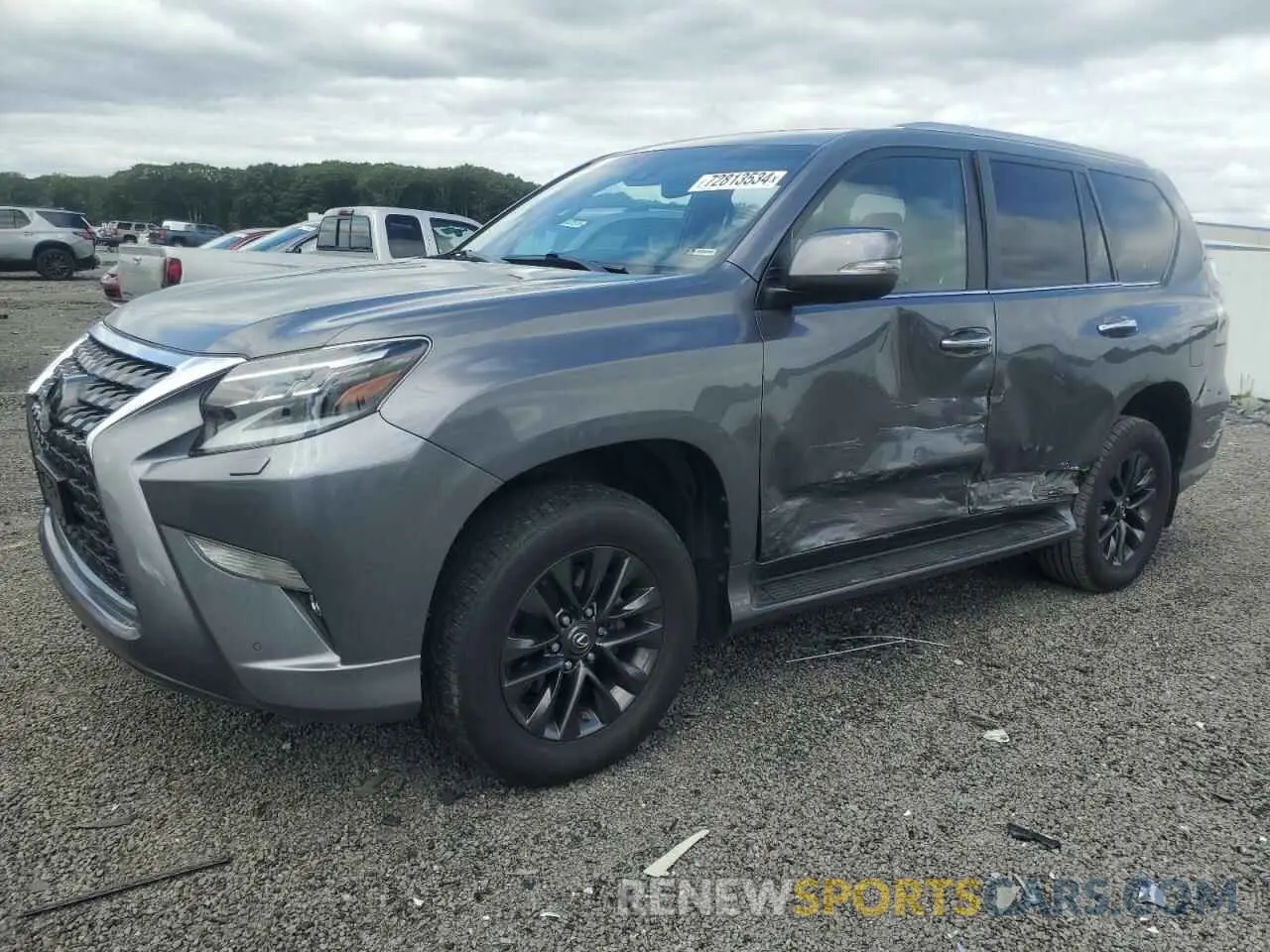 1 fotografías del automóvil dañado JTJAM7BX4M5268986 LEXUS GX 2021