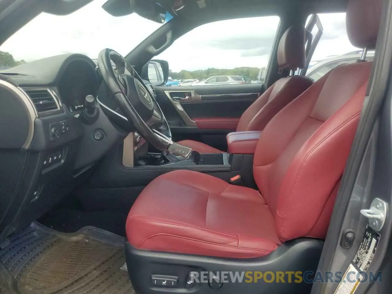 7 fotografías del automóvil dañado JTJAM7BX4M5268986 LEXUS GX 2021