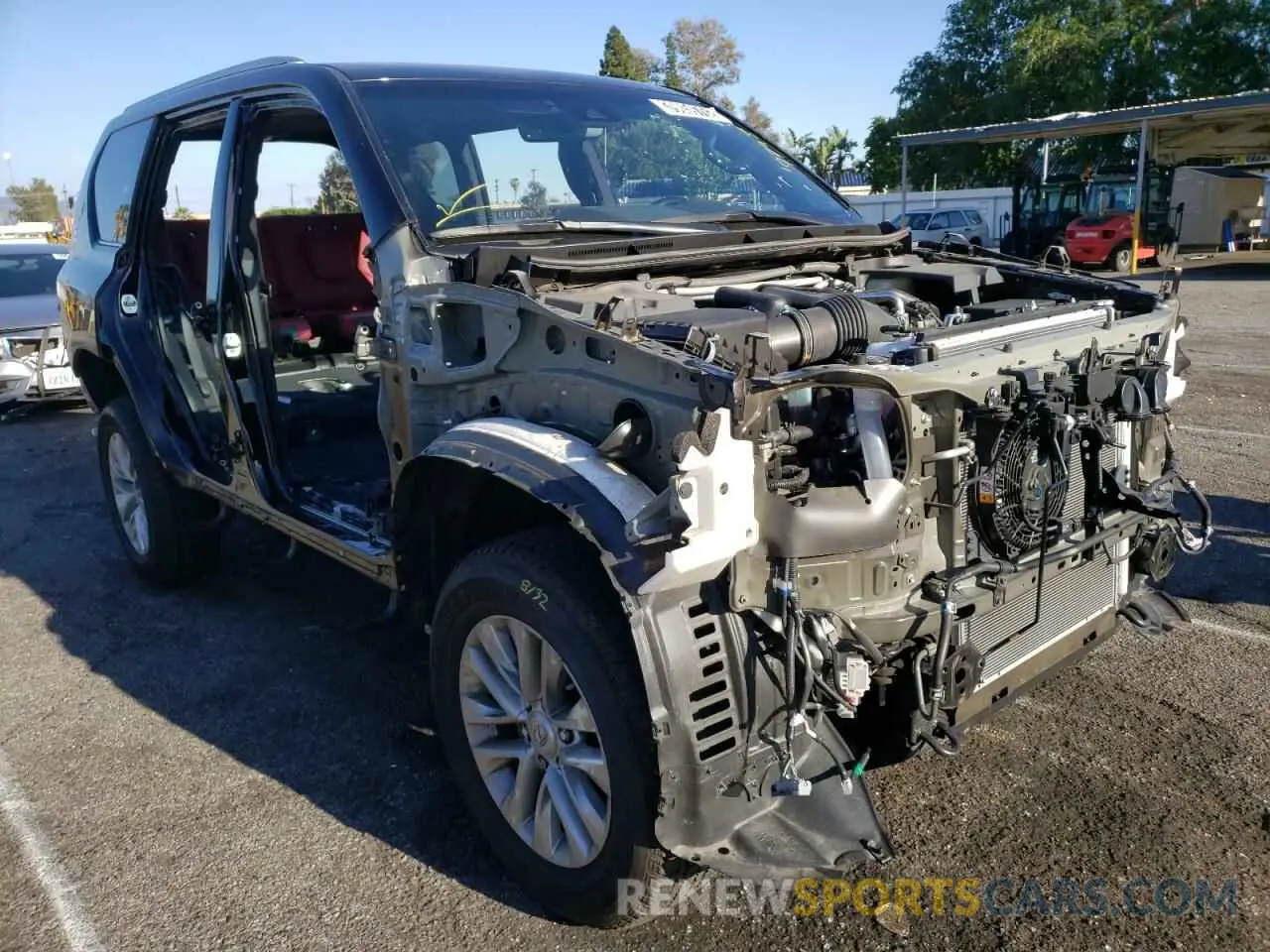 1 fotografías del automóvil dañado JTJAM7BX4M5270558 LEXUS GX 2021
