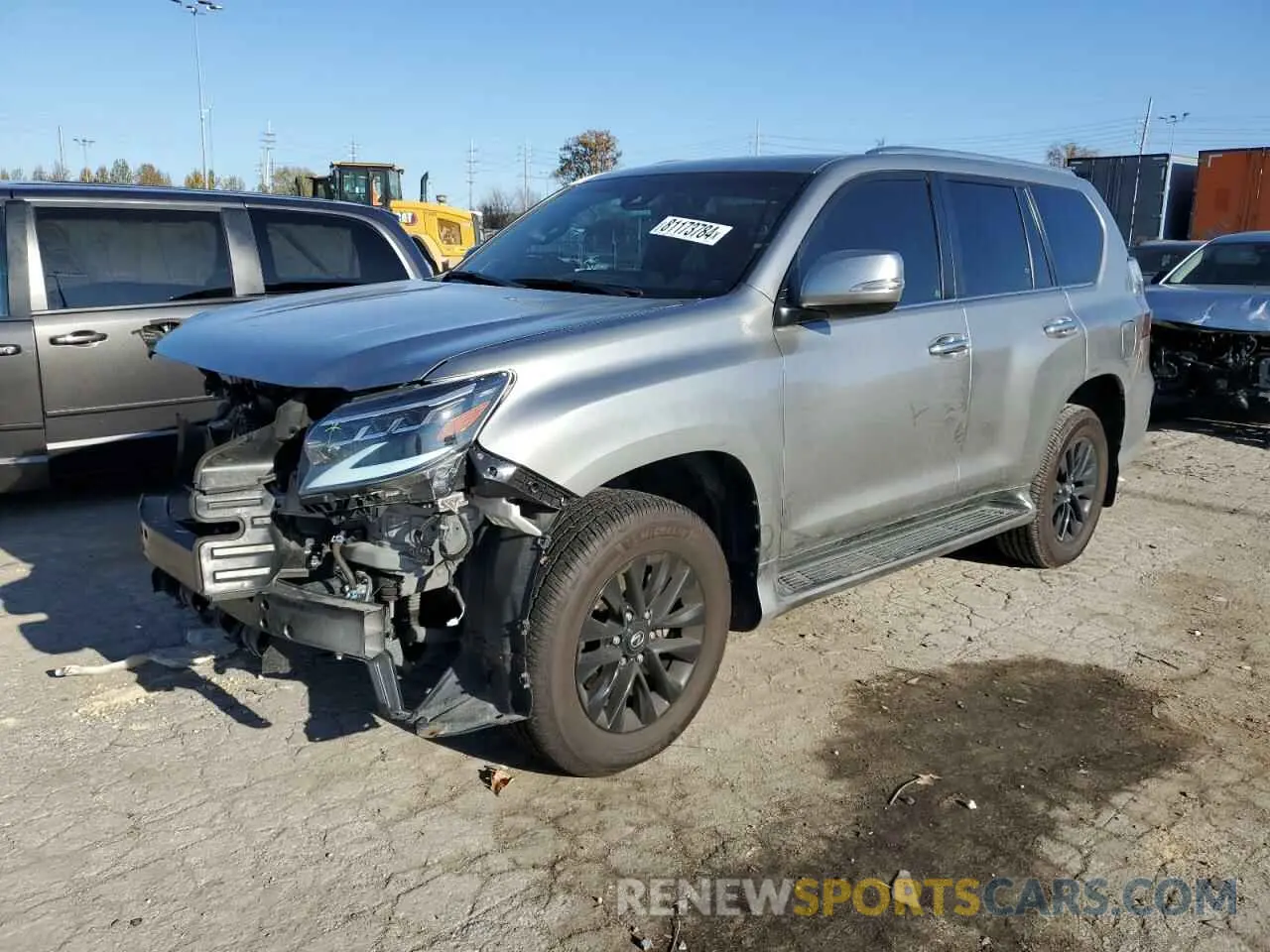 1 fotografías del automóvil dañado JTJAM7BX4M5276389 LEXUS GX 2021