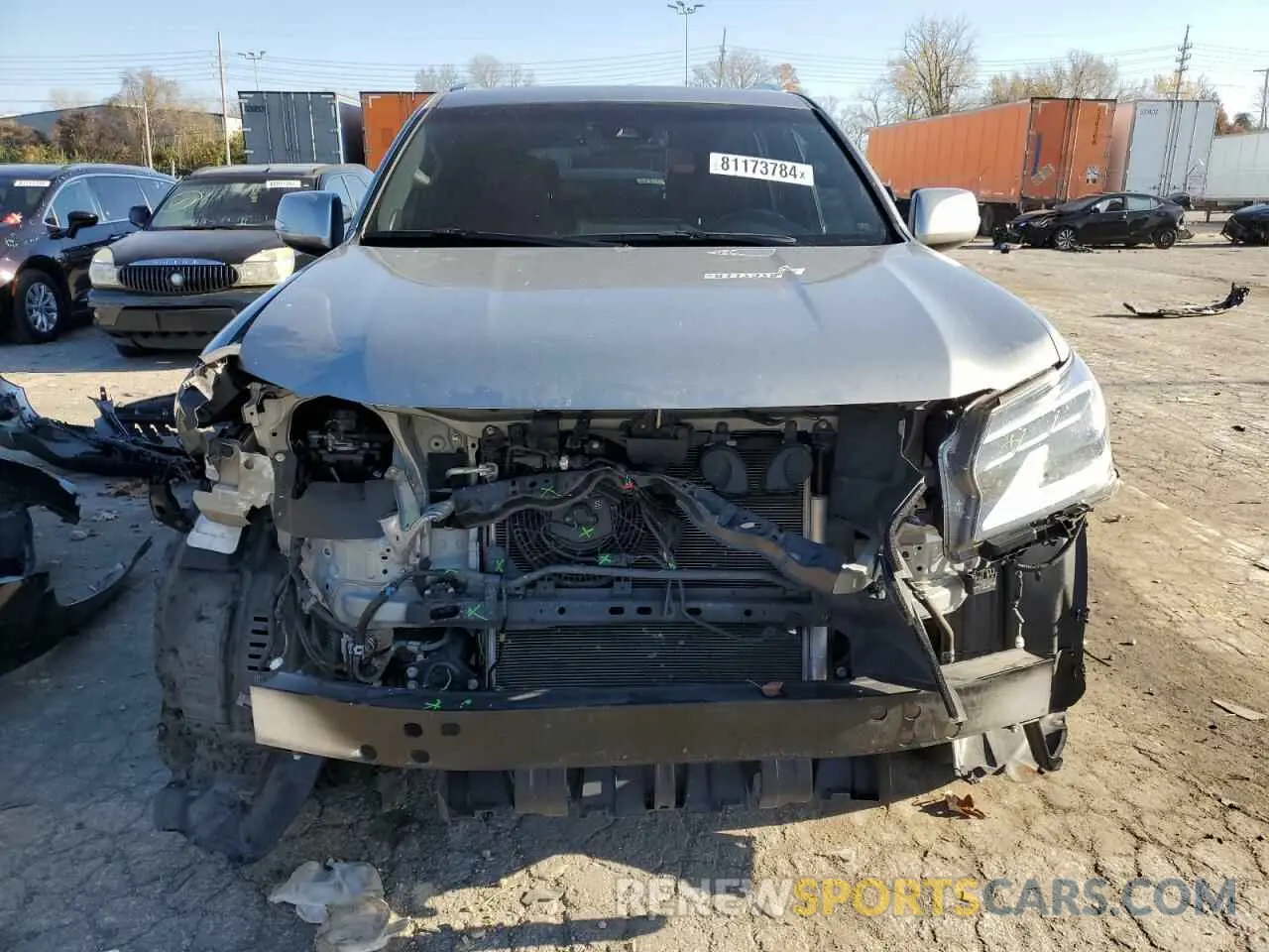 5 fotografías del automóvil dañado JTJAM7BX4M5276389 LEXUS GX 2021