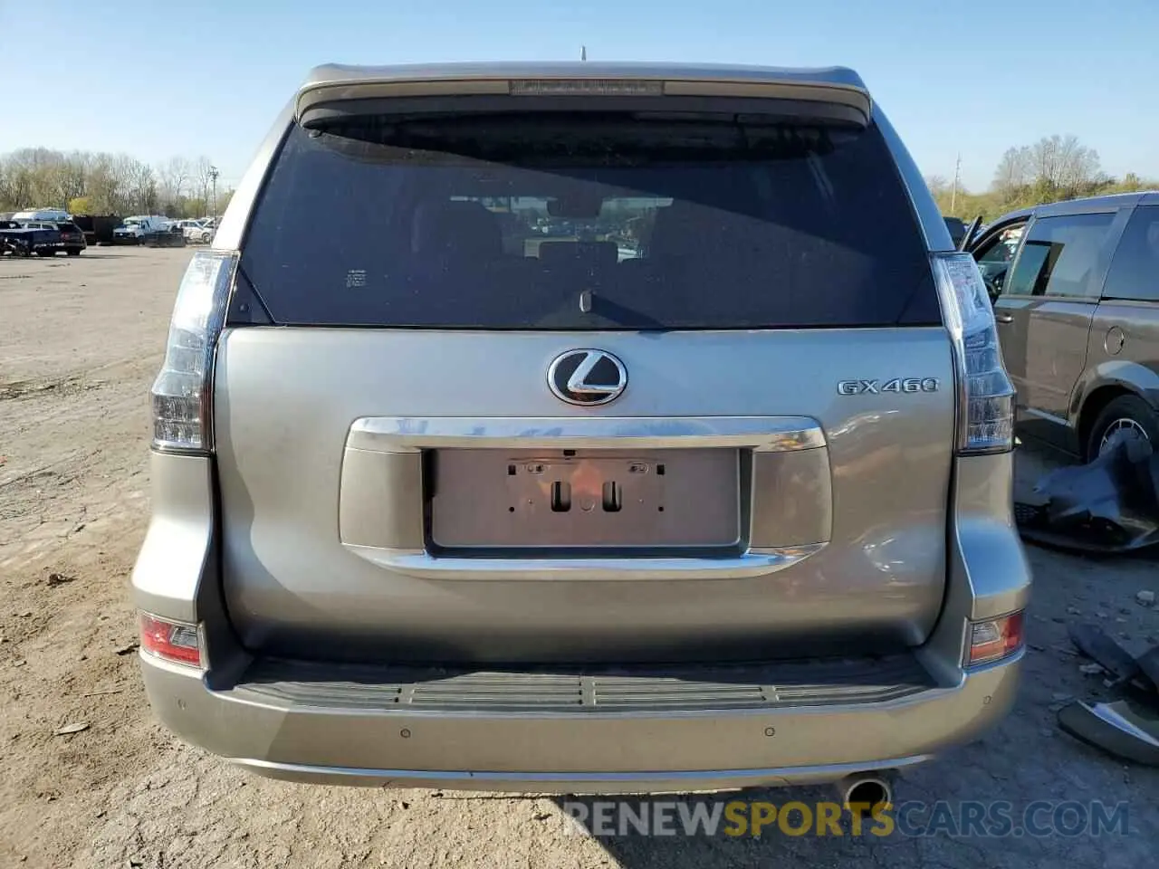 6 fotografías del automóvil dañado JTJAM7BX4M5276389 LEXUS GX 2021