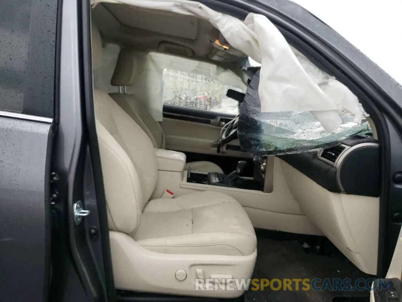 5 fotografías del automóvil dañado JTJAM7BX4M5280412 LEXUS GX 2021