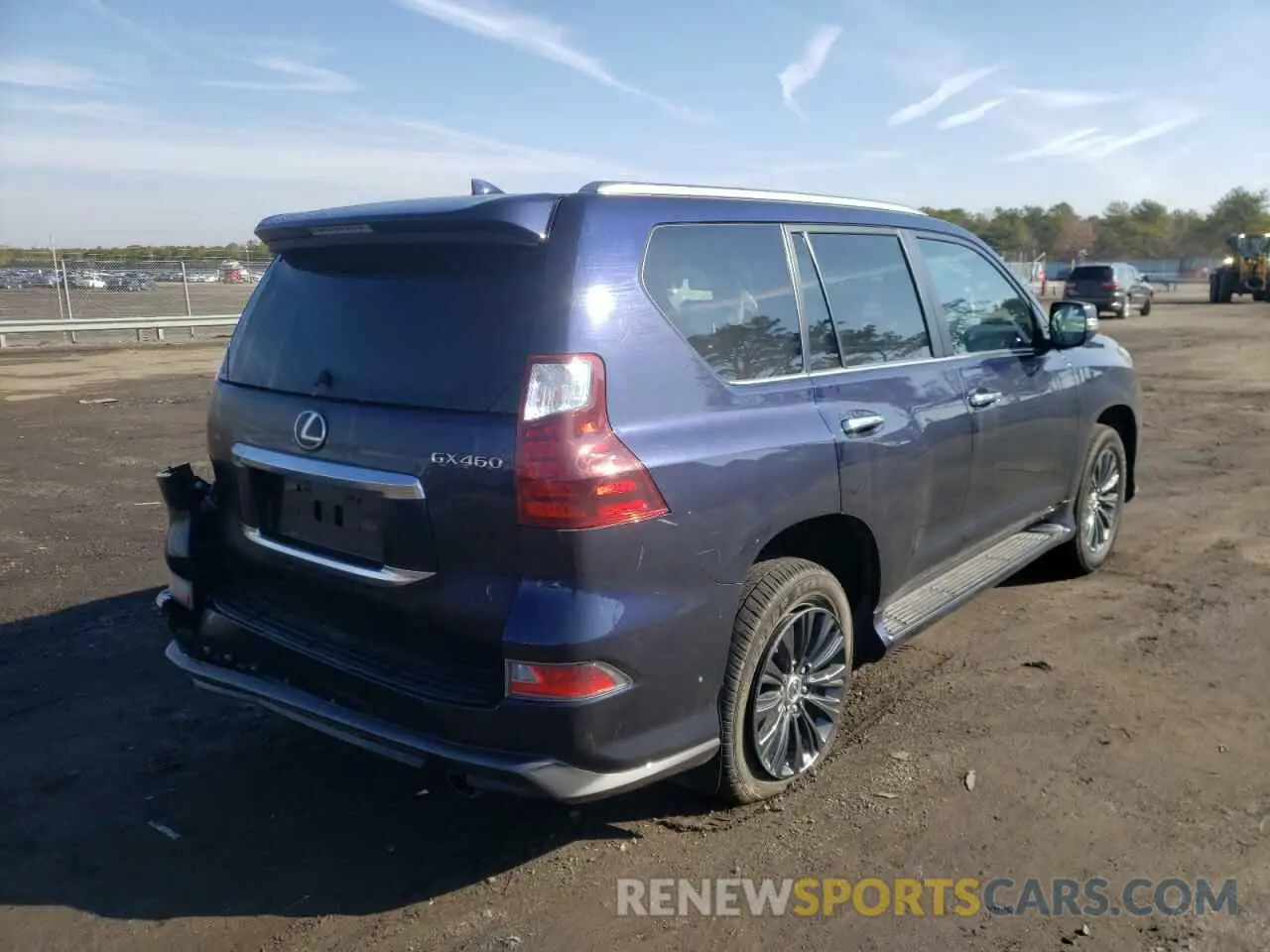 4 fotografías del automóvil dañado JTJAM7BX4M5281219 LEXUS GX 2021