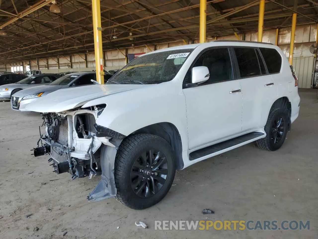 1 fotografías del automóvil dañado JTJAM7BX4M5284699 LEXUS GX 2021