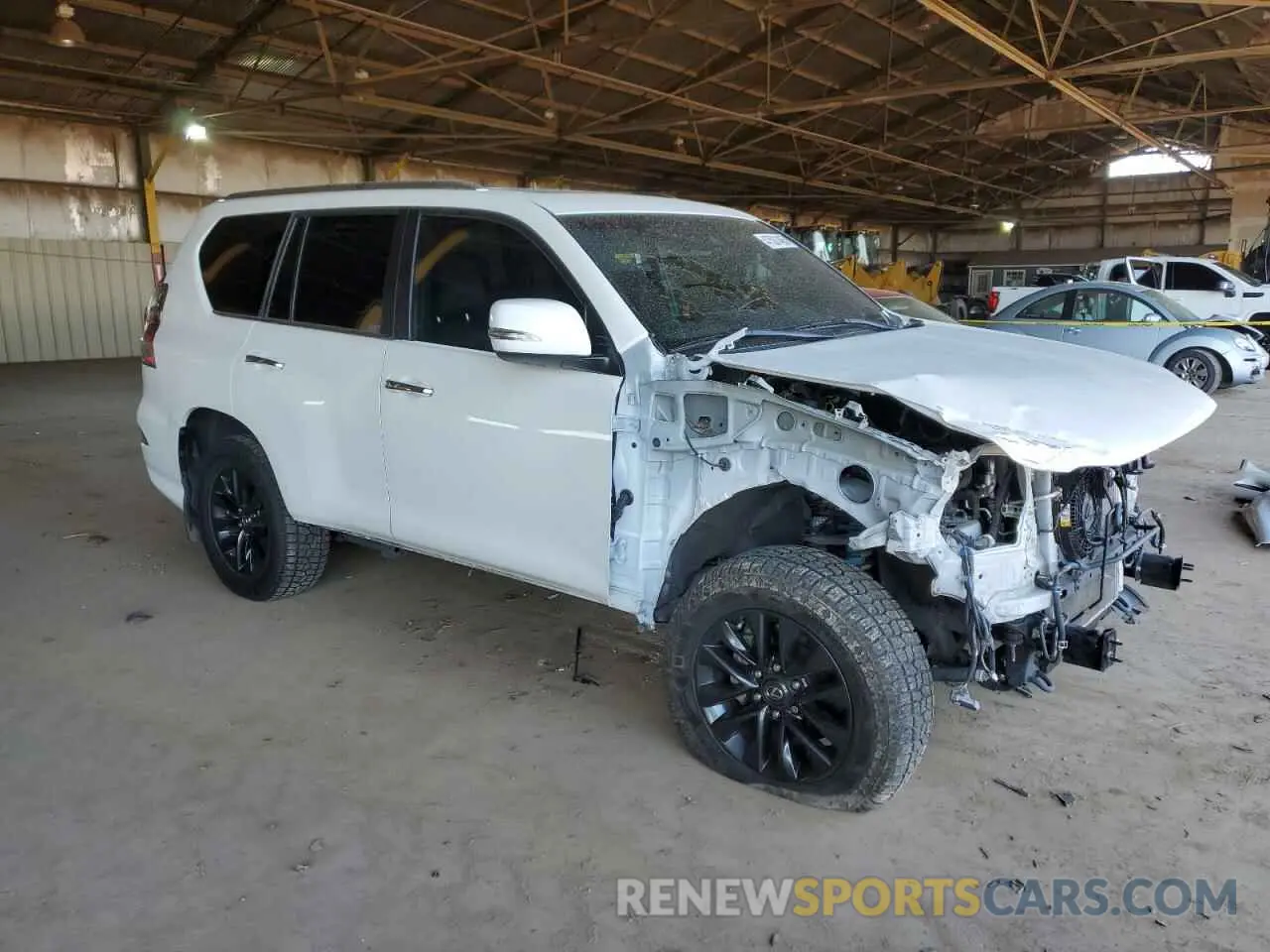 4 fotografías del automóvil dañado JTJAM7BX4M5284699 LEXUS GX 2021