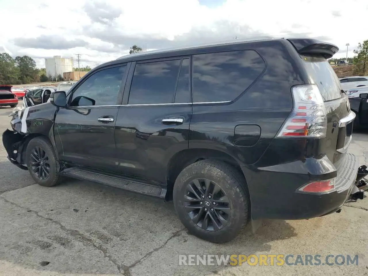 2 fotografías del automóvil dañado JTJAM7BX4M5285688 LEXUS GX 2021