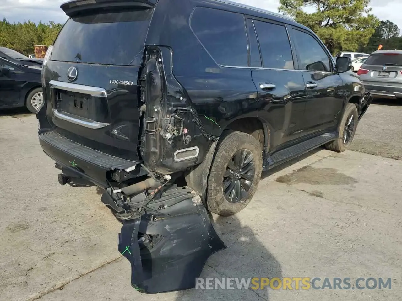3 fotografías del automóvil dañado JTJAM7BX4M5285688 LEXUS GX 2021