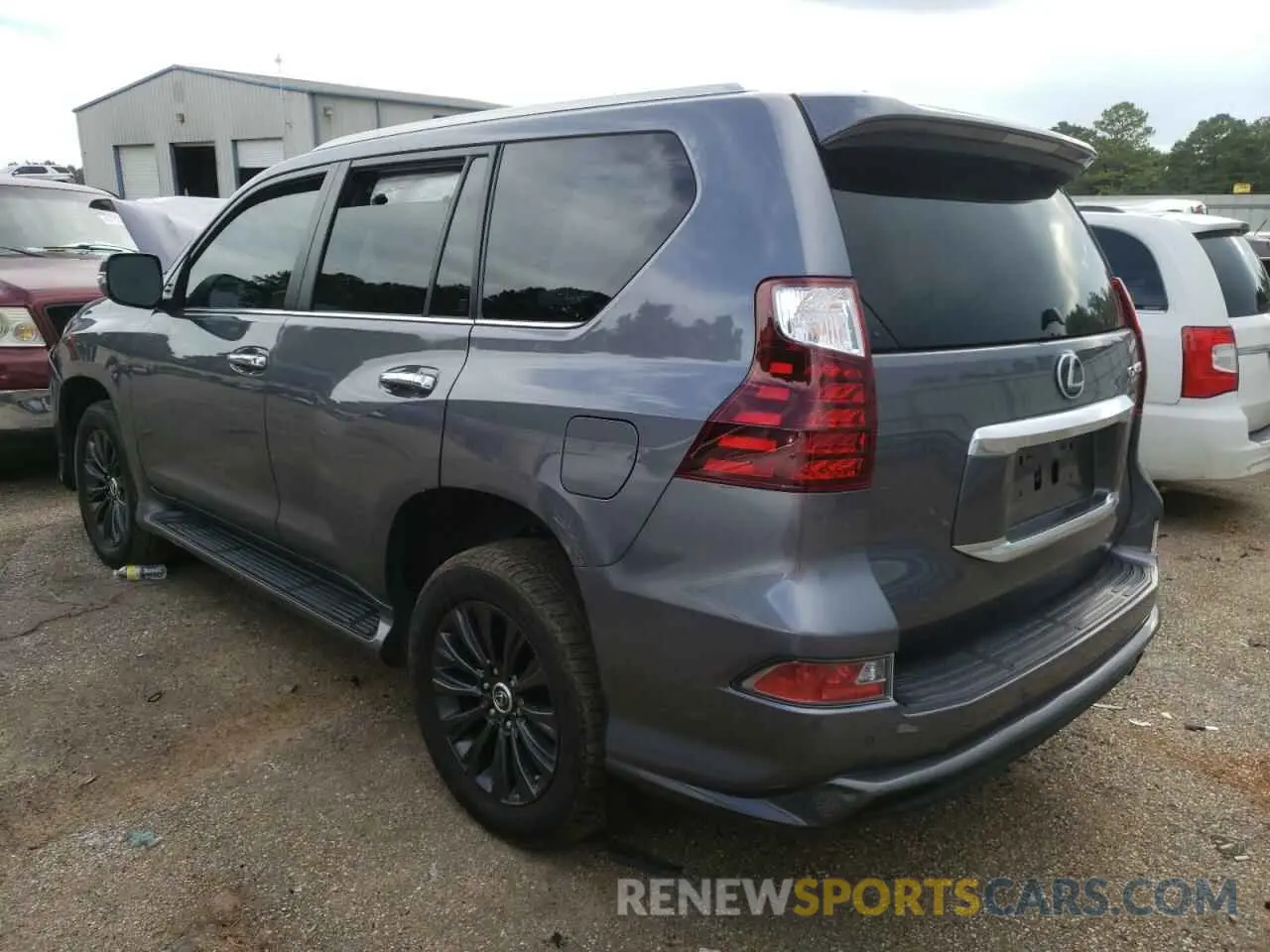 3 fotografías del automóvil dañado JTJAM7BX4M5288882 LEXUS GX 2021