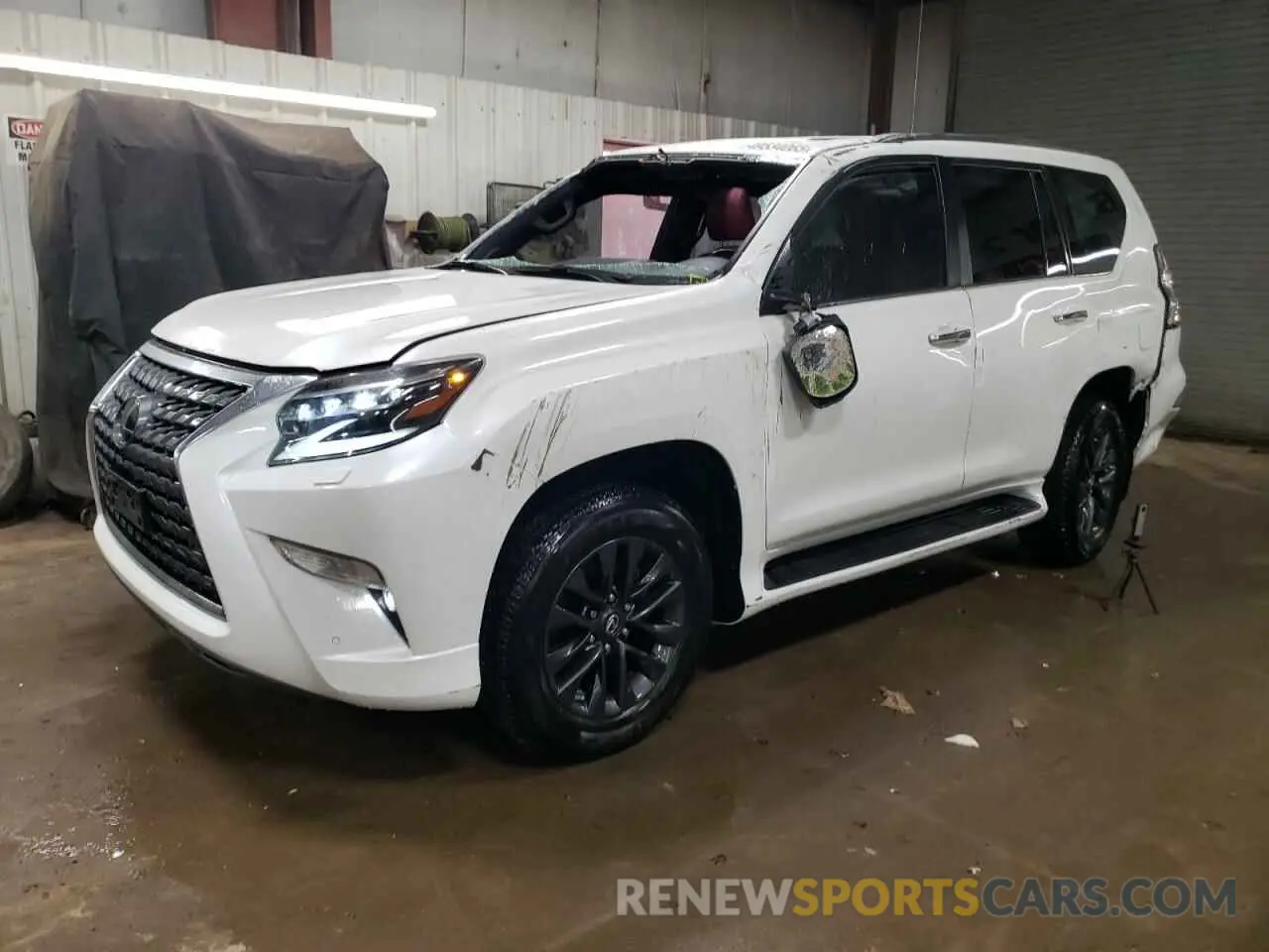 1 fotografías del automóvil dañado JTJAM7BX4M5291636 LEXUS GX 2021