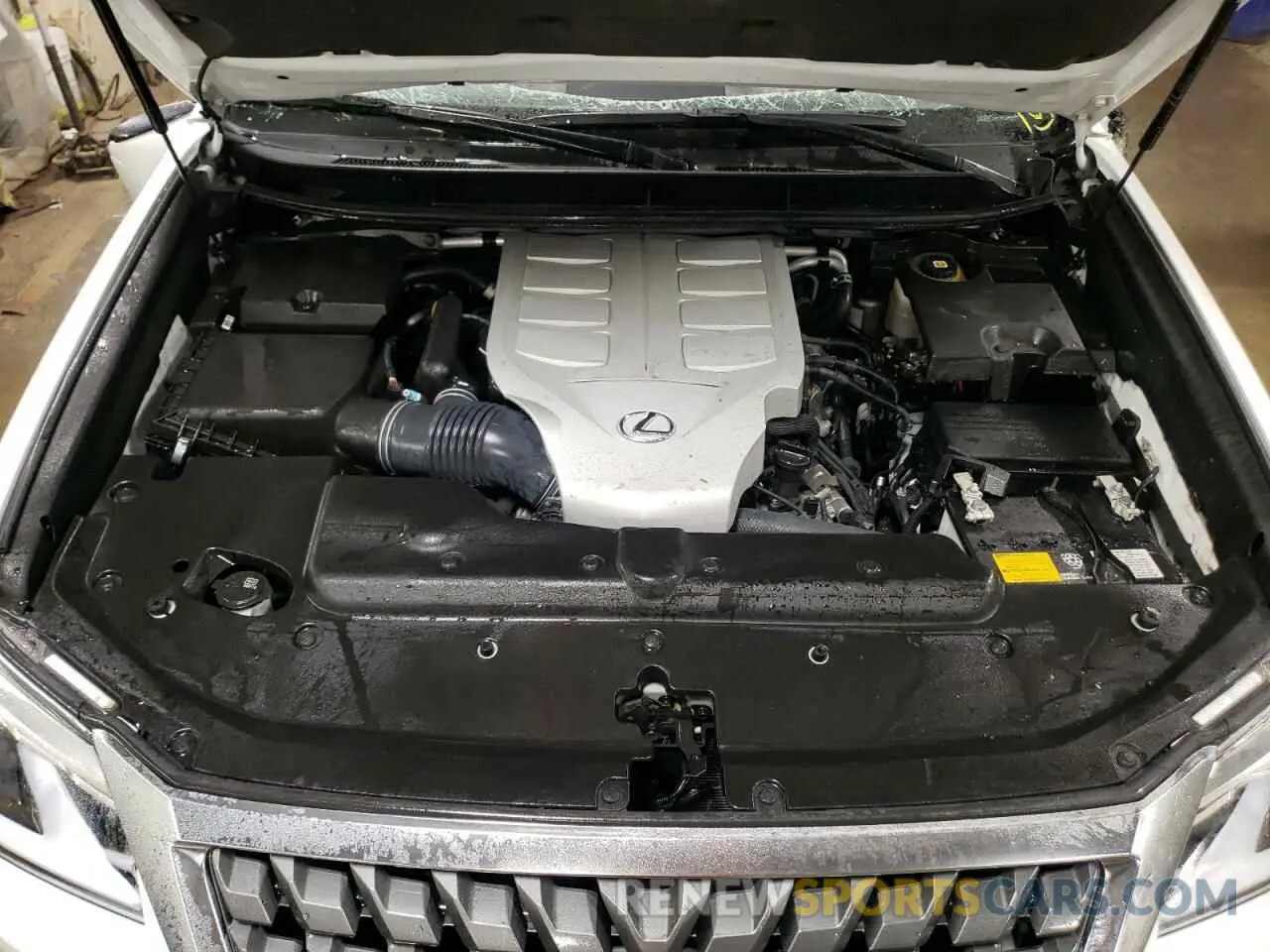 11 fotografías del automóvil dañado JTJAM7BX4M5291636 LEXUS GX 2021