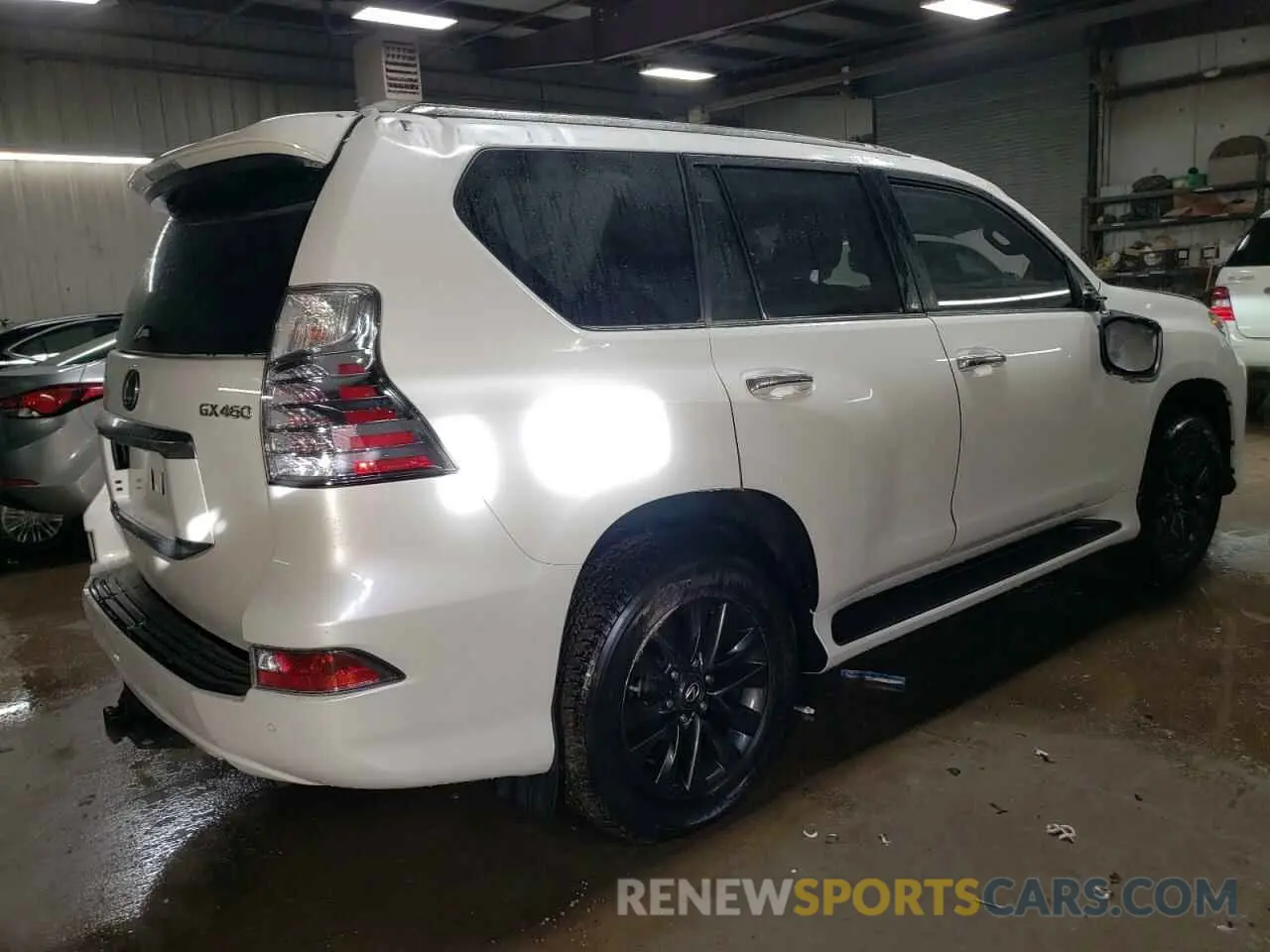 3 fotografías del automóvil dañado JTJAM7BX4M5291636 LEXUS GX 2021