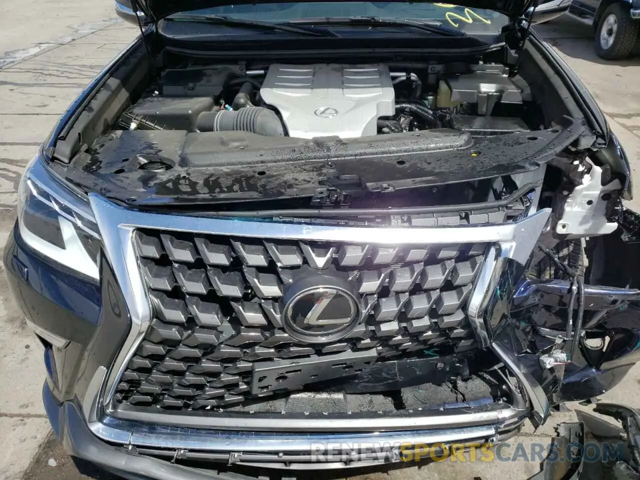 7 fotografías del automóvil dañado JTJAM7BX4M5292270 LEXUS GX 2021