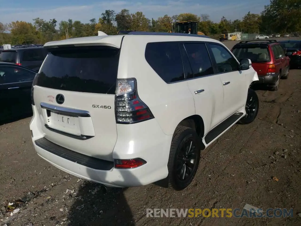 4 fotografías del automóvil dañado JTJAM7BX4M5292351 LEXUS GX 2021