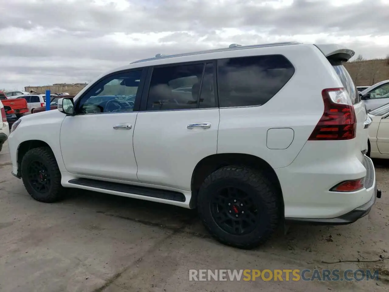 2 fotografías del automóvil dañado JTJAM7BX4M5295119 LEXUS GX 2021