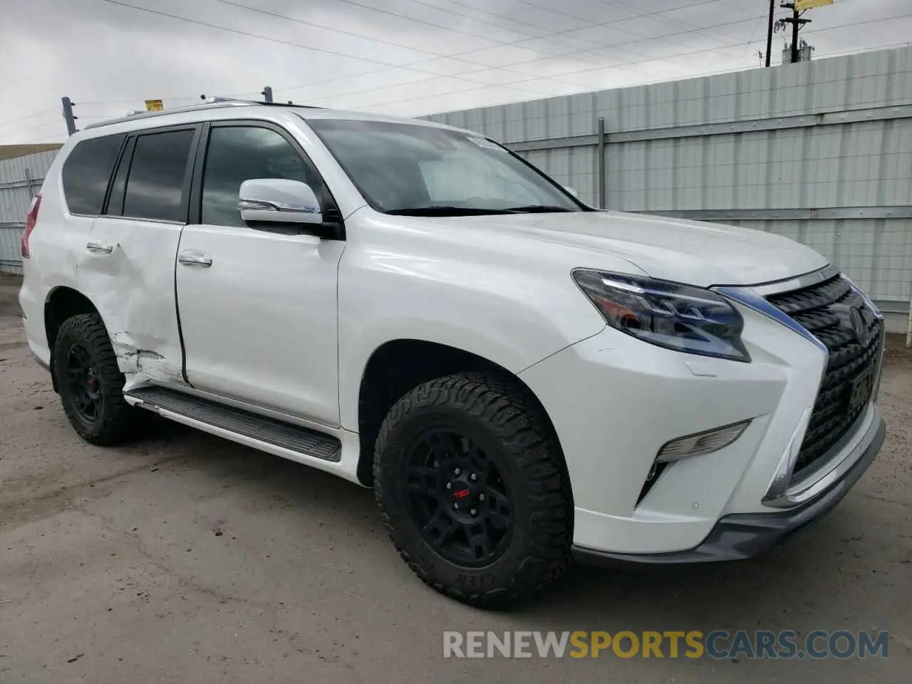 4 fotografías del automóvil dañado JTJAM7BX4M5295119 LEXUS GX 2021