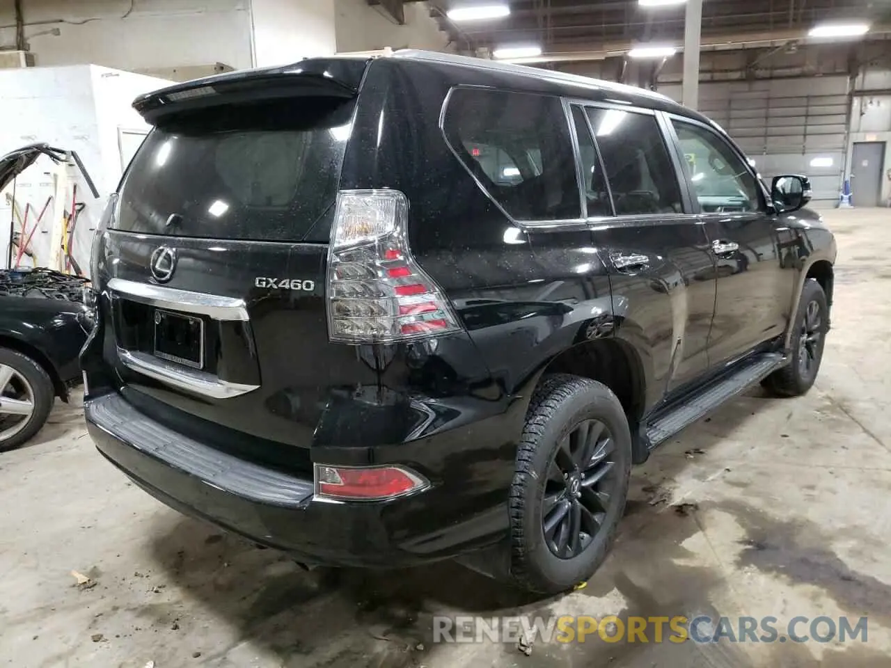 4 fotografías del automóvil dañado JTJAM7BX4M5295833 LEXUS GX 2021