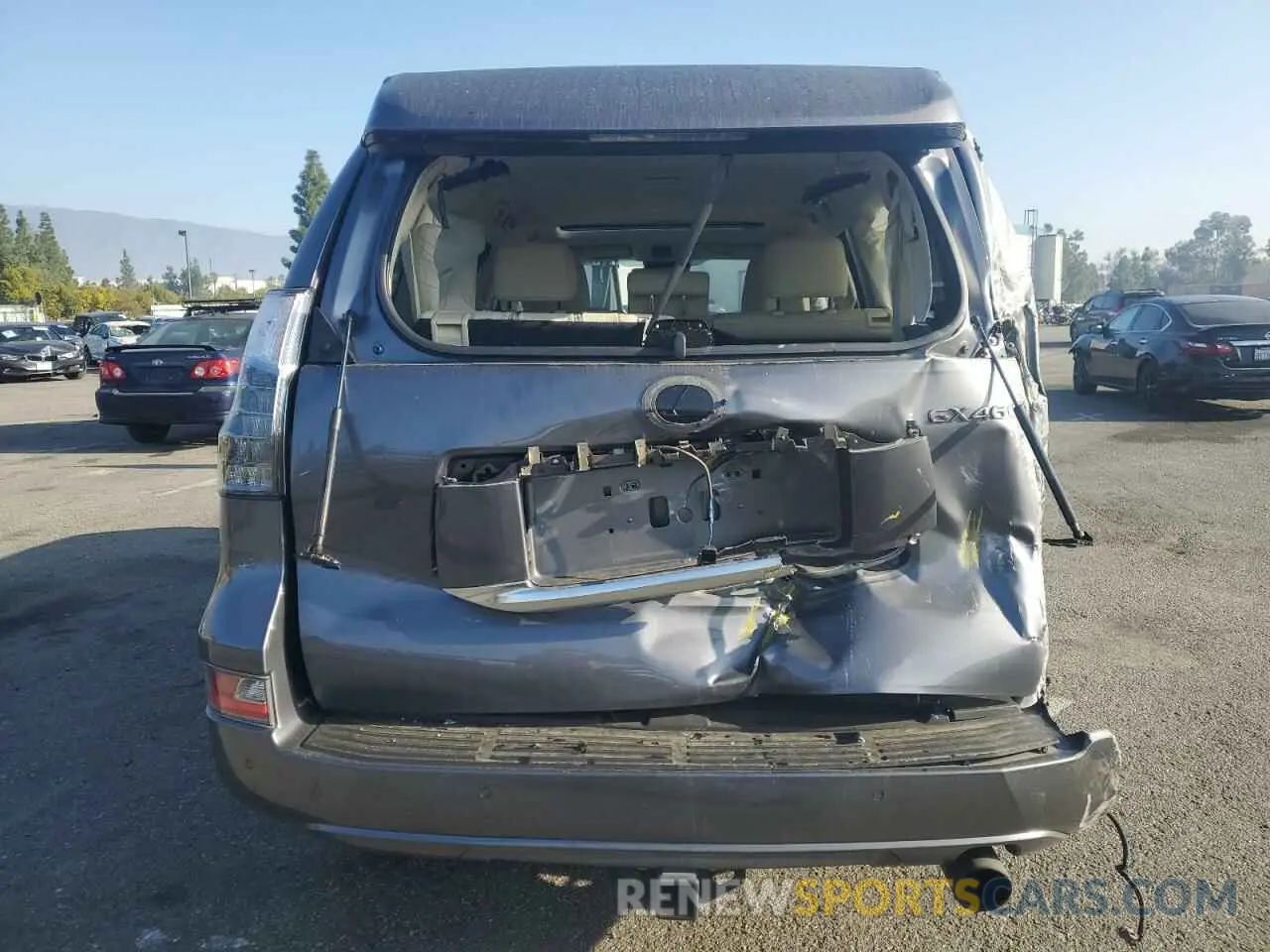6 fotografías del automóvil dañado JTJAM7BX4M5301744 LEXUS GX 2021