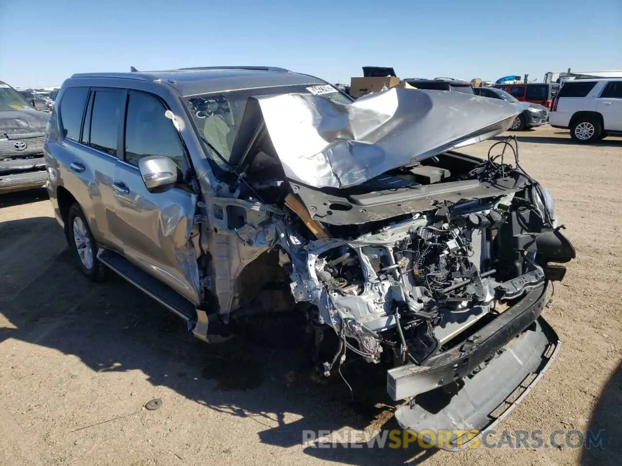 1 fotografías del automóvil dañado JTJAM7BX5M5268415 LEXUS GX 2021