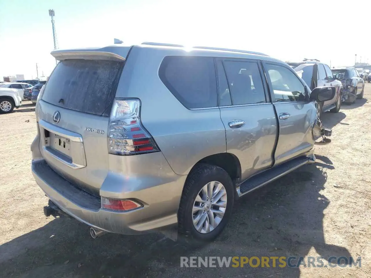 4 fotografías del automóvil dañado JTJAM7BX5M5268415 LEXUS GX 2021