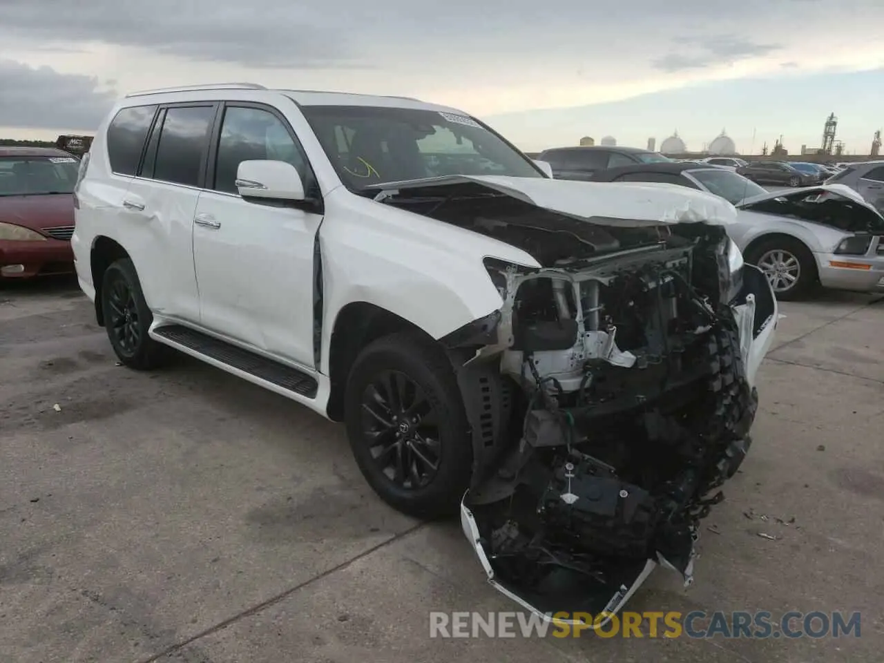1 fotografías del automóvil dañado JTJAM7BX5M5283416 LEXUS GX 2021