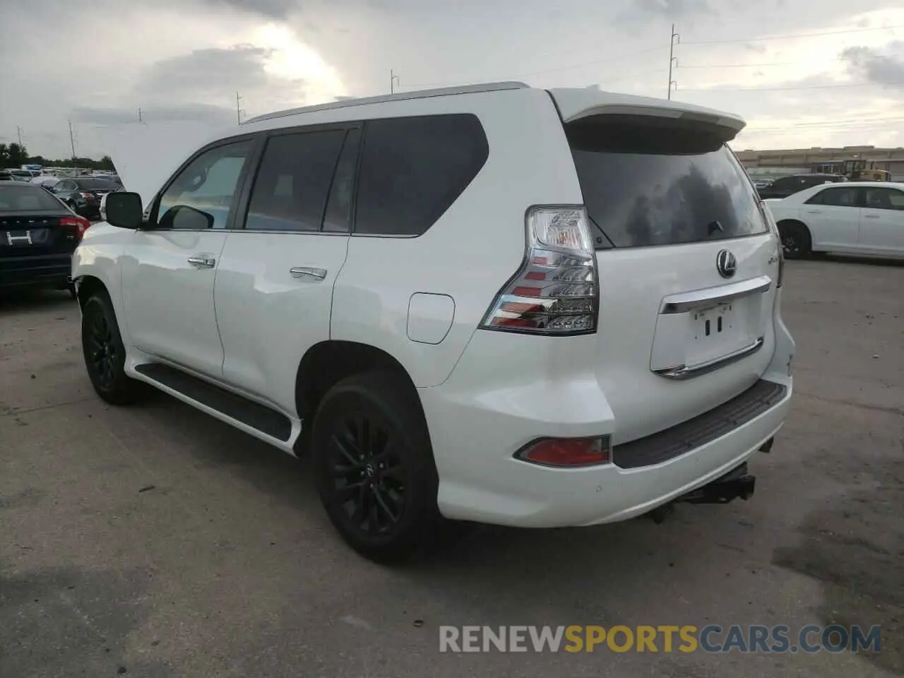 3 fotografías del automóvil dañado JTJAM7BX5M5283416 LEXUS GX 2021