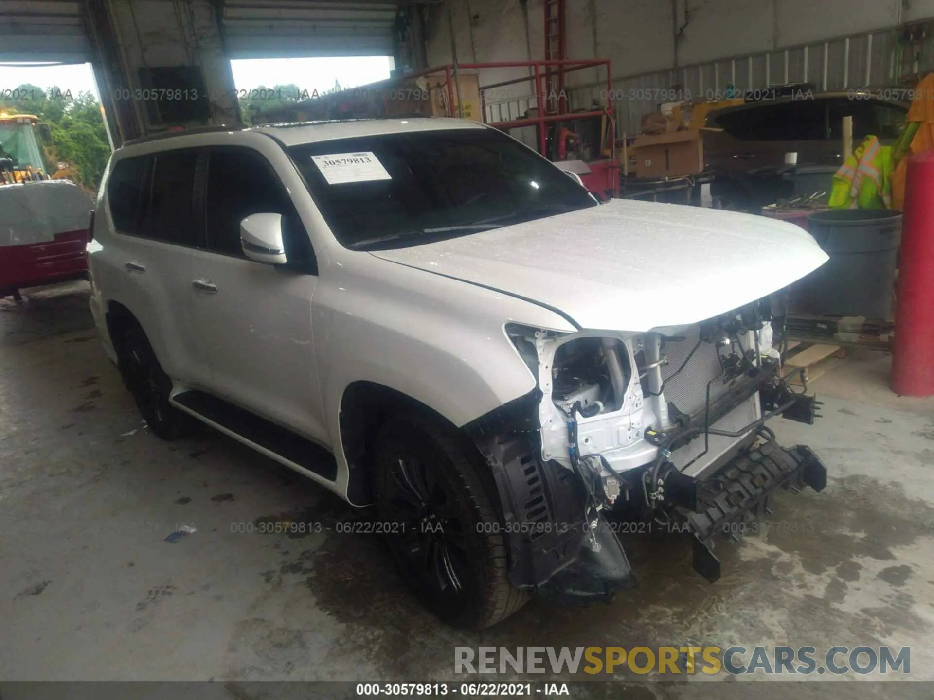 1 fotografías del automóvil dañado JTJAM7BX5M5290186 LEXUS GX 2021