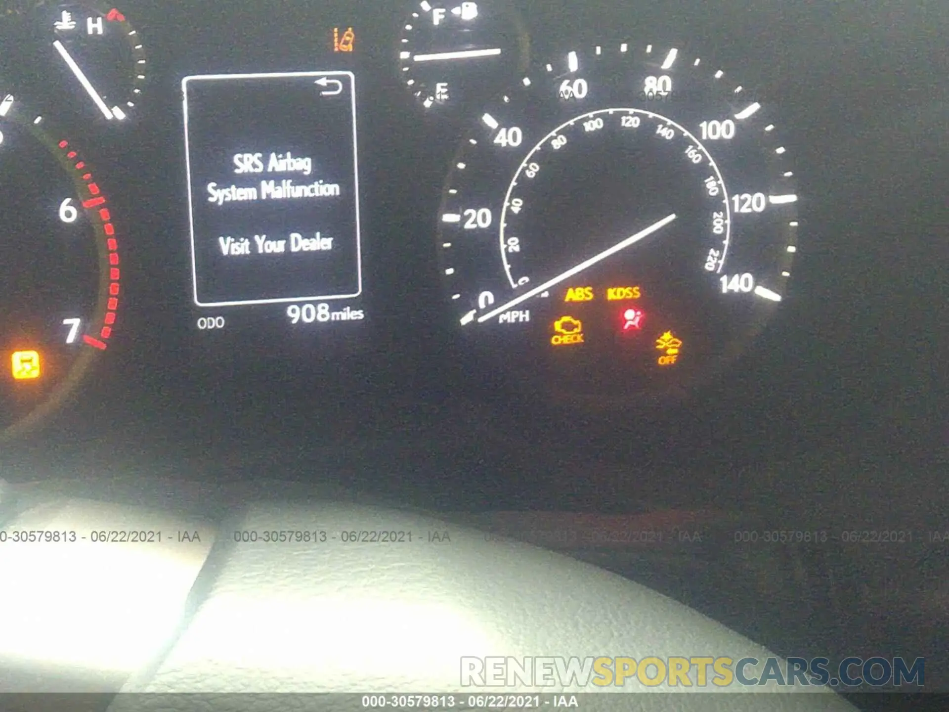 7 fotografías del automóvil dañado JTJAM7BX5M5290186 LEXUS GX 2021