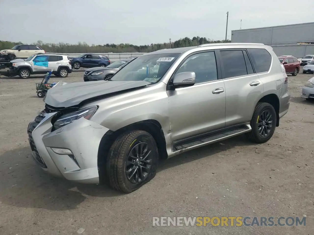 1 fotografías del automóvil dañado JTJAM7BX5M5291421 LEXUS GX 2021