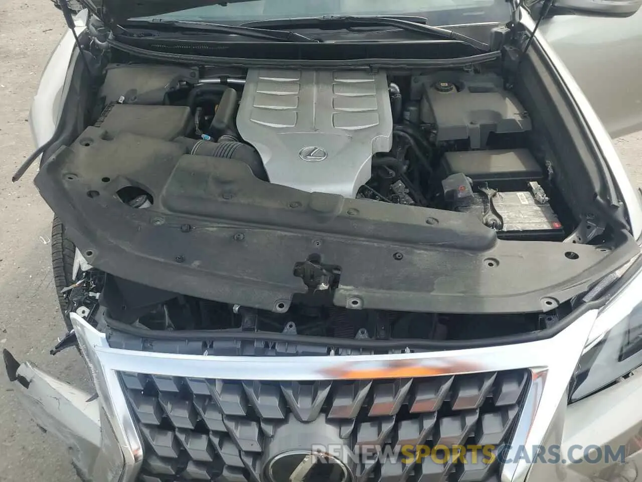 14 fotografías del automóvil dañado JTJAM7BX5M5291421 LEXUS GX 2021