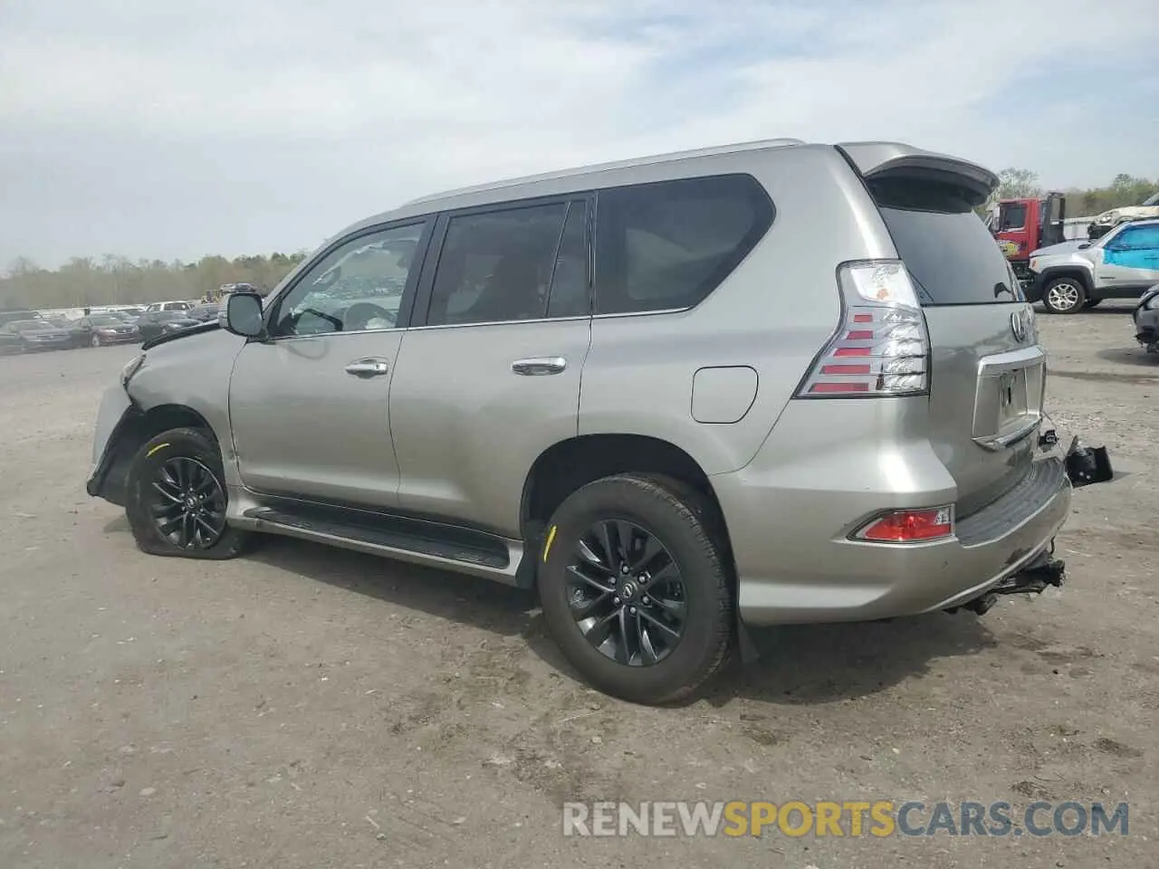 2 fotografías del automóvil dañado JTJAM7BX5M5291421 LEXUS GX 2021