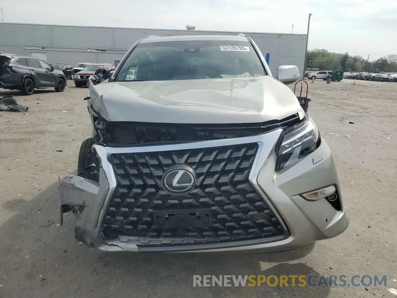 5 fotografías del automóvil dañado JTJAM7BX5M5291421 LEXUS GX 2021