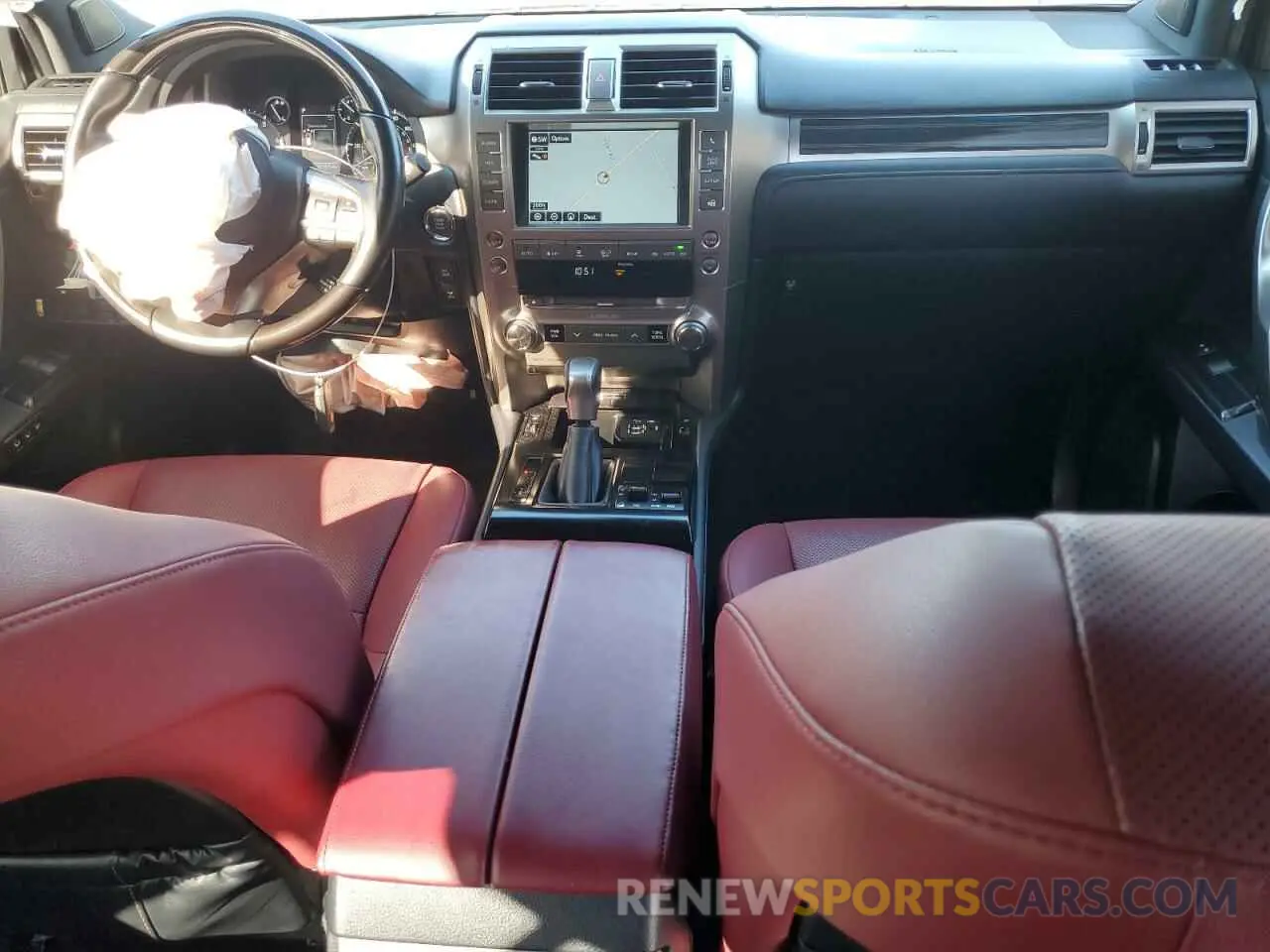 8 fotografías del automóvil dañado JTJAM7BX5M5293265 LEXUS GX 2021