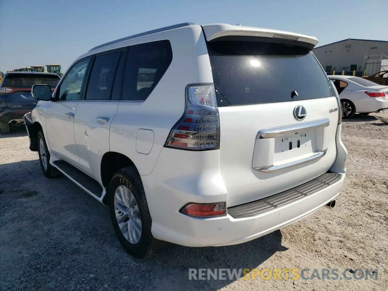 3 fotografías del automóvil dañado JTJAM7BX5M5293282 LEXUS GX 2021